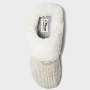 DLuxe Dearfoam Memory Foam Womans XL Slippers